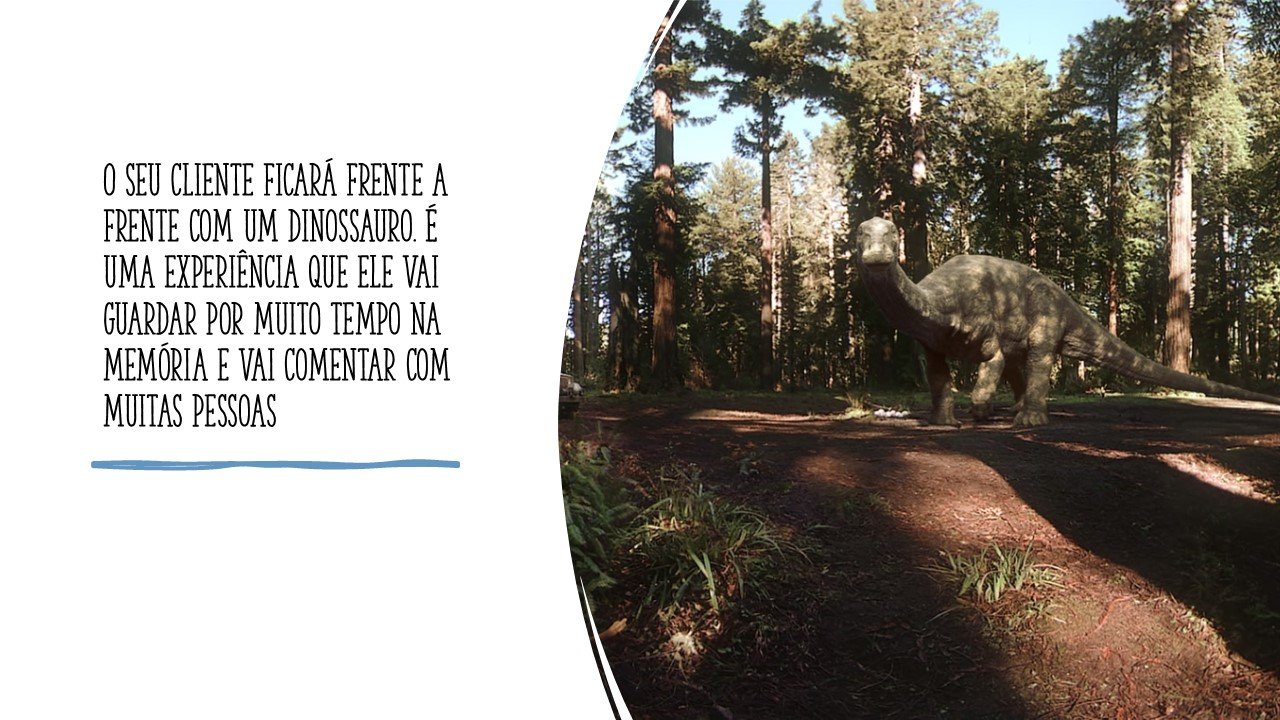 realidade virtual dinossauro